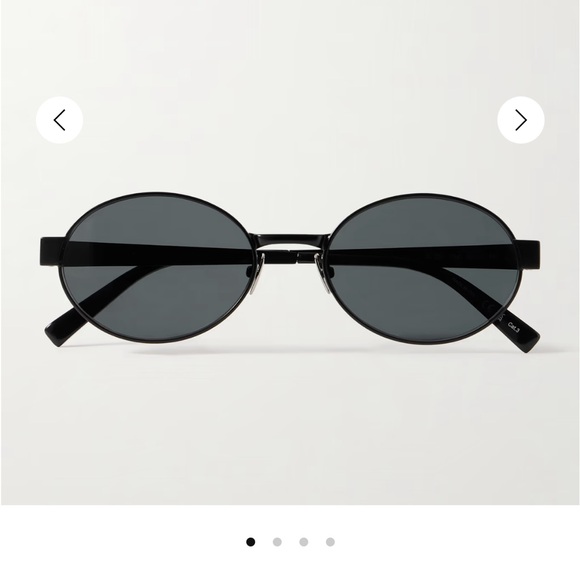 Saint Laurent Black Round Sunglasses - Style SL692 main image 9